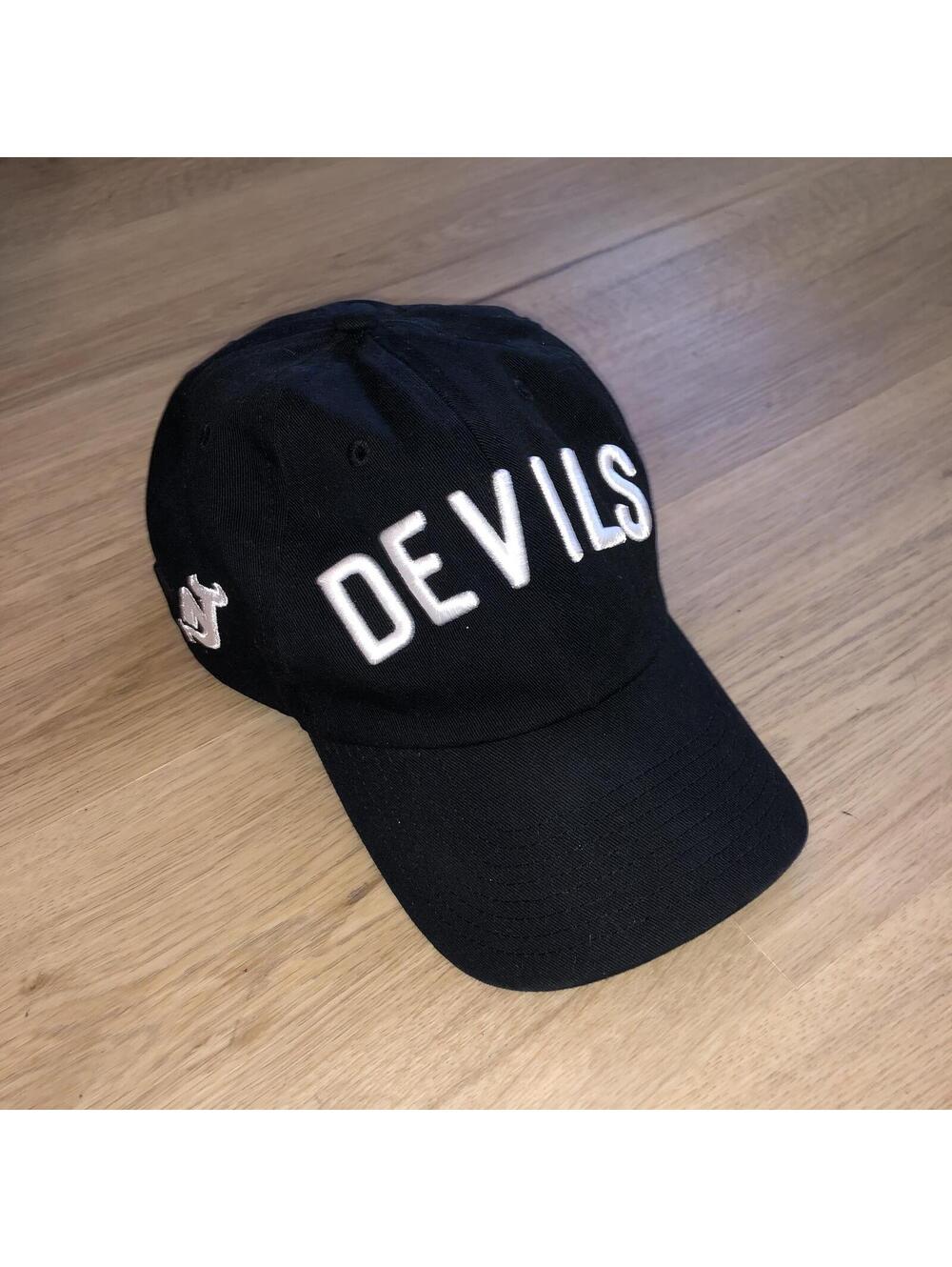 47 BRAND NEW JERSEY DEVILS STRAPBACK ADJUSTABLE HAT BLACK